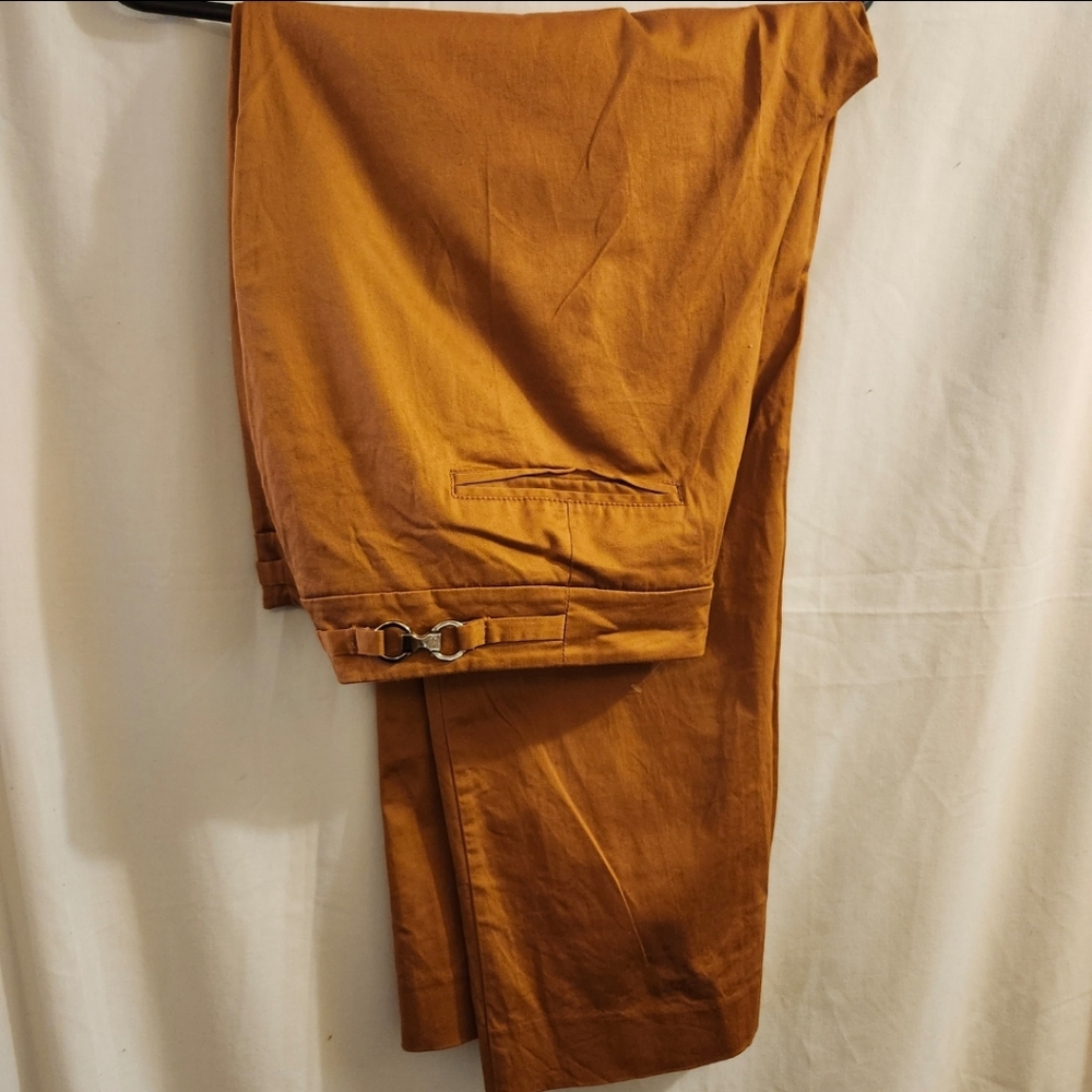 New York & Company Branf New  Stretch Tan /Capris Sz 18